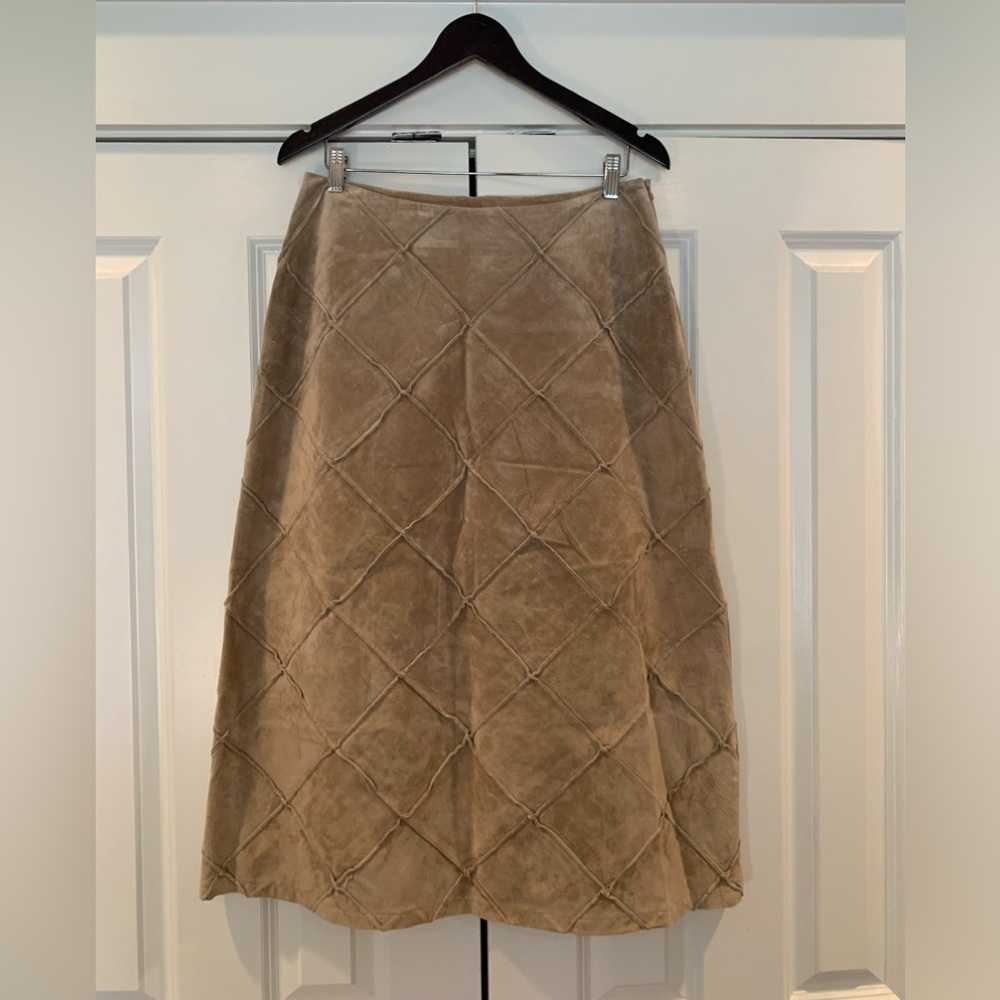 The Territory Ahead Suede Skirt
